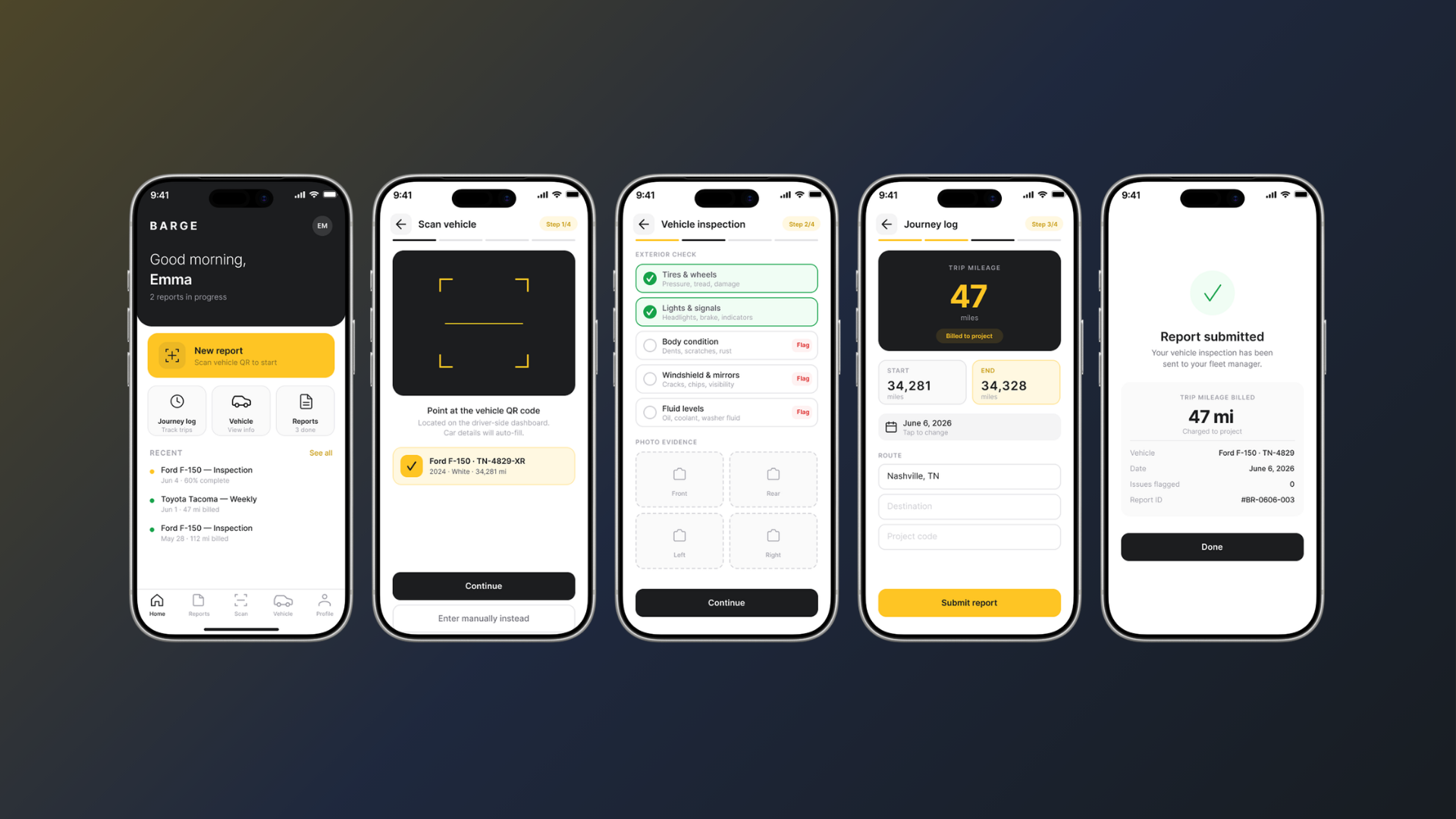 Gauge: Vehicle Report App