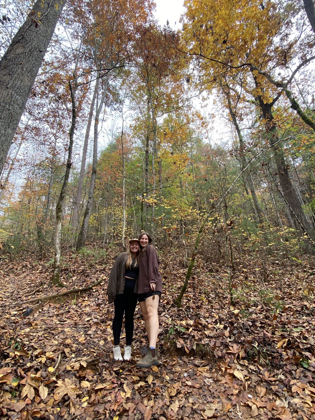 Emma hiking